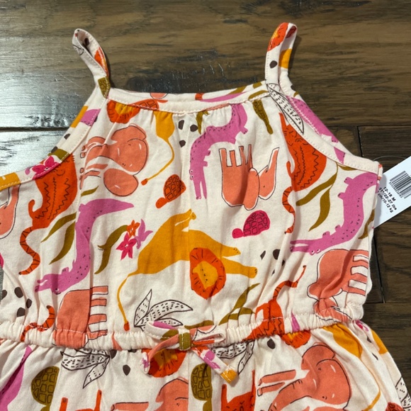 New Old Navy romper zoo animal print size 12-18 months - Picture 2 of 6